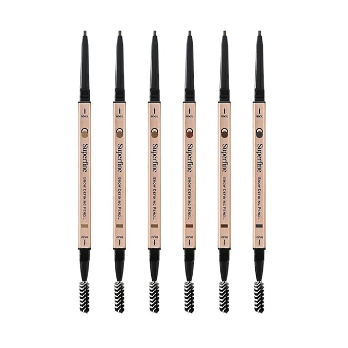 Beauty Superfine Micro Brow Pencil – 1.5mm Ultra-Fine Tip, Waterproof, Vegan Formula, 6 Shades – Long-Lasting Natural Eyebrow Pencil (04 - Chocolate Brown, 0.08G/0.002 FL.OZ(pack of 1))