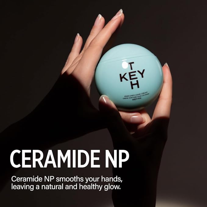 KEYTH PERFUMED HAND CREAM #EPIC FLEUR (70ML, 2.36 FL.OZ.) / Rich Scent, Provides Glow and Moisture, Refreshing Finish, Amber&Woody&Floral, Lily Flower Extract Ceramide NP