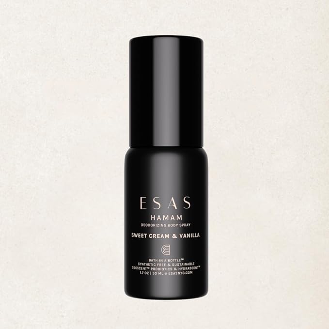 ESAS NYC Sweet Cream and Vanilla Organic Deodorant Body Spray- MADE SAFE® SWEET | CREAMY 1.7 oz