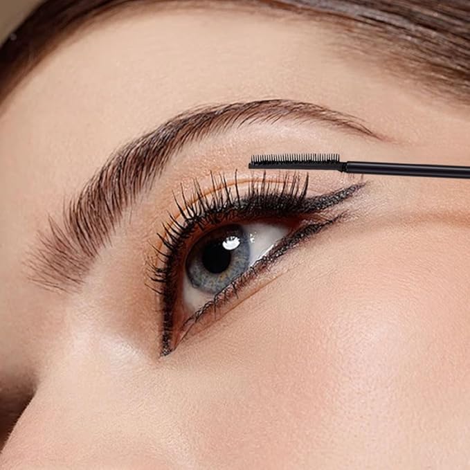 Lengthening and Curling Mascara, 2025 New Sweat-proof Volumizing Mascara for Dramatic Lashes, Mascara for All Day Wear, Smudge-resistant Eye Mascara for Oily Skin Busy Women (Brown)