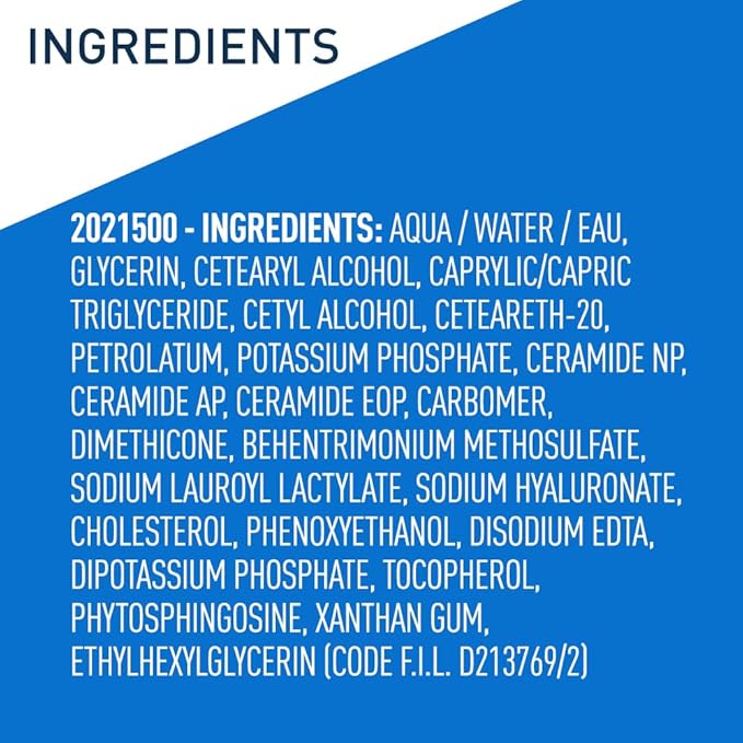 CeraVe Moisturizing Cream, Face Body Moisturizer, Normal to Dry Skin, 8 Fl Oz