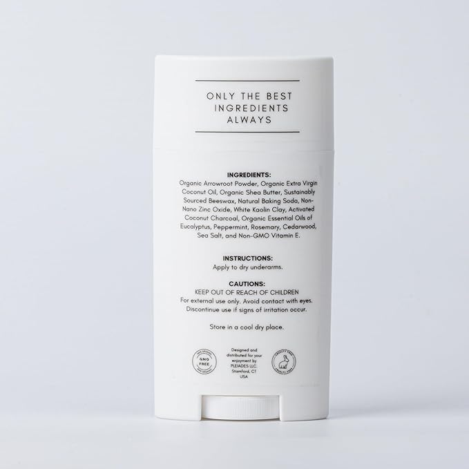 BALANCE All Natural Deodorant (Alpine Cedar & Sea Salt) - for Women and Men