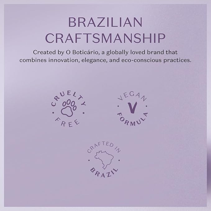 Nativa SPA by O Boticário, Lilac Whipped Oil Body Cream with Quinoa & BioRetinol, Luxurious, Hydrating Cream-to-Oil Formula, Nourishment for Silky Skin, 6.1 Ounce (175g)