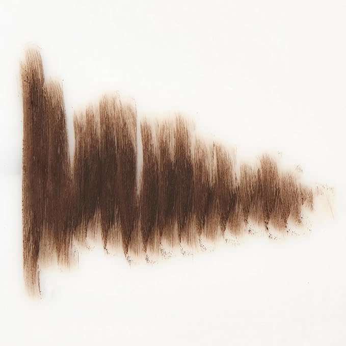 Arches & Halos Angled Brow Shading Pencil - Double Sided Eyebrow Filler and Spoolie - Angled Brush Design for Precise Shaping and Styling - Buildable, Easy Blend Pigment - Dark Brown - 0.012 oz