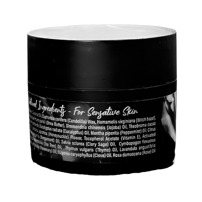 PiperWai Natural Deodorant with Activated Charcoal, Aluminum-Free & Vegan, Long-Lasting Odor Protection for Men & Women | As Seen on Shark Tank | 2 oz Scented Jar