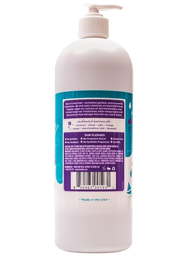Luna Star Naturals Klee Kids Charmed Conditioner with Argan Oil and Mango Butter (33.8oz)