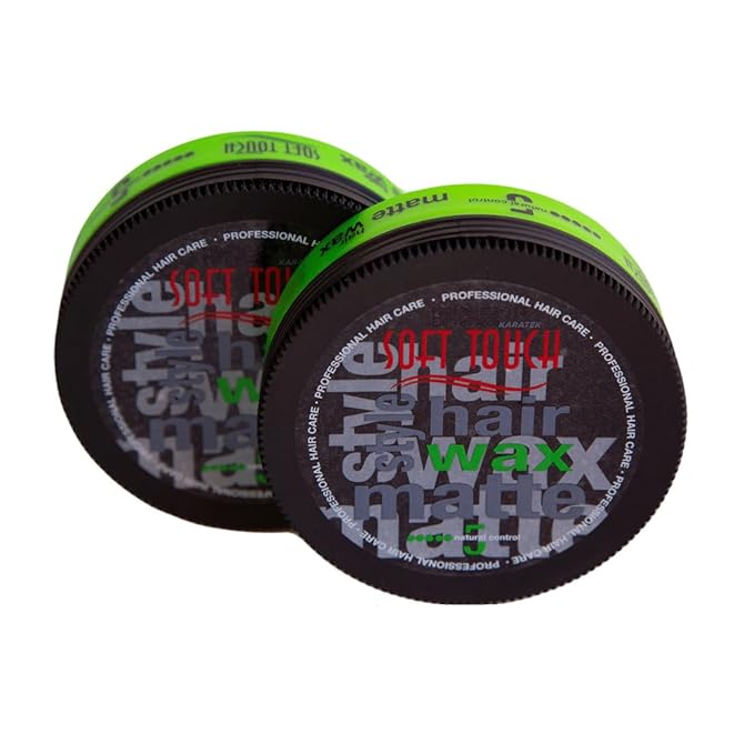 Soft Touch Hair Wax (2 Pack Matte #5)