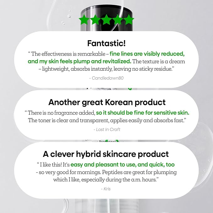 Nature Republic The First Peptide Boosting Serum – Niacinamide, Adenosine, Hydrating & Firming Facial Serum, for Uneven Skin Tone, Korean Skincare, 150ml / 5.07 fl oz