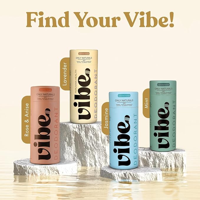 Aluminum Free Deodorant for Women and Men 2 Pack - Natural & Long Lasting Odor Control with Organic Coconut Oil and Beeswax for Sensitive Skin, Plastic Free