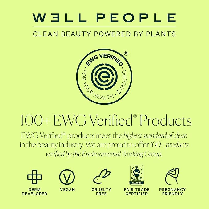 Well People Bio Powder Foundation, Lightweight & Hydrating Foundation For Perfecting & Smoothing Skin, Semi-Matte Finish, Vegan & Cruelty-free,10N