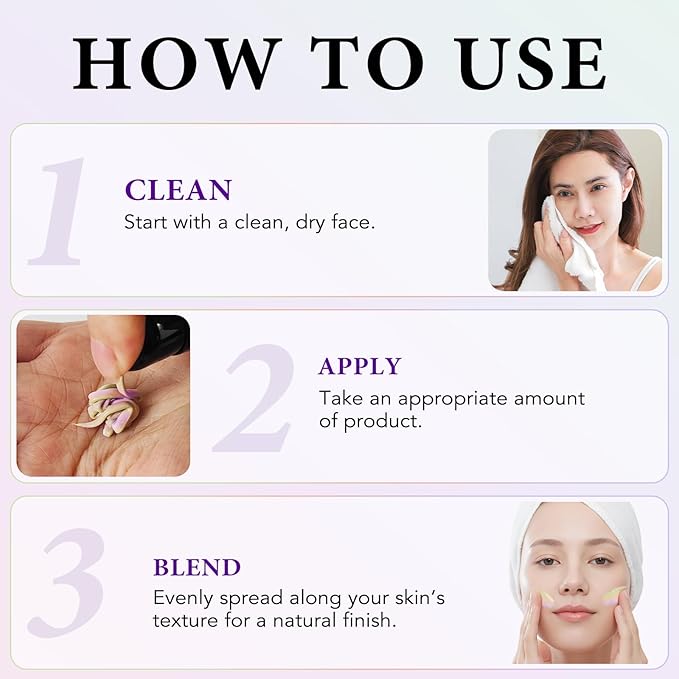 Primer for Face Before Makeup - Face Primer with SPF50+/PA++++|Moisturizing & Brightening and Water & Sweat Resistant|Make up Primerr|Protecting & Repairing Base Makeup 1.4oz