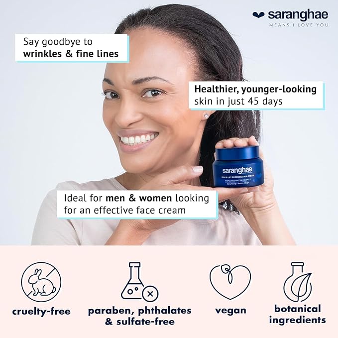 Hydrating Moisturizer Face Cream for Soft, Smooth Skin, Face Moisturizer for Dry Skin, with Triple Mushroom Complex: Reishi + Chaga + Sang Hwang along with Hyaluronic Acid - 2.02 oz