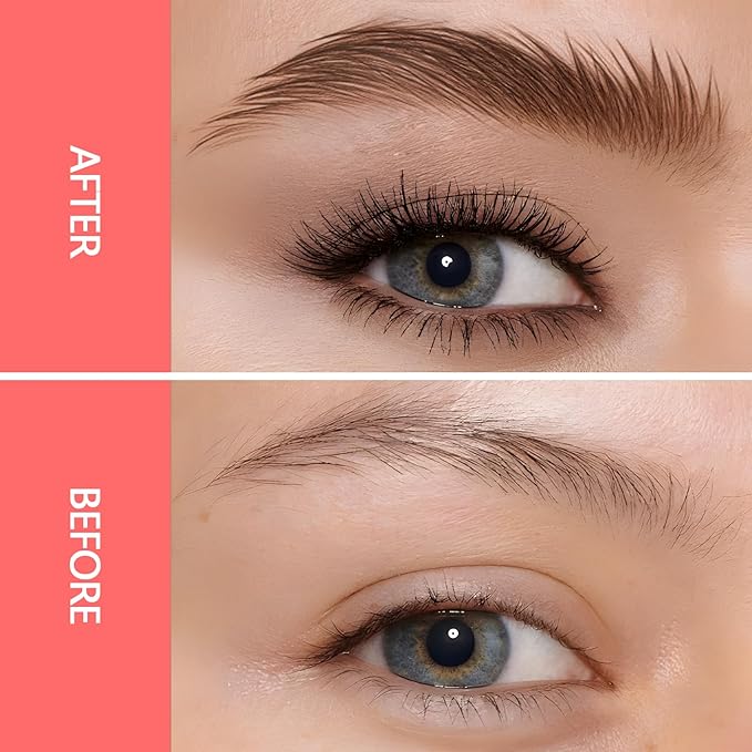 Eyebrow Pen, Microblading Eyebrow Pencil for Natural Hair-Like, Fast & Precise Faux Brow Pen with Double Brush Tip, Waterproof Long-Lasting, Filling Eyebrow Pencils for Women, Black Brown