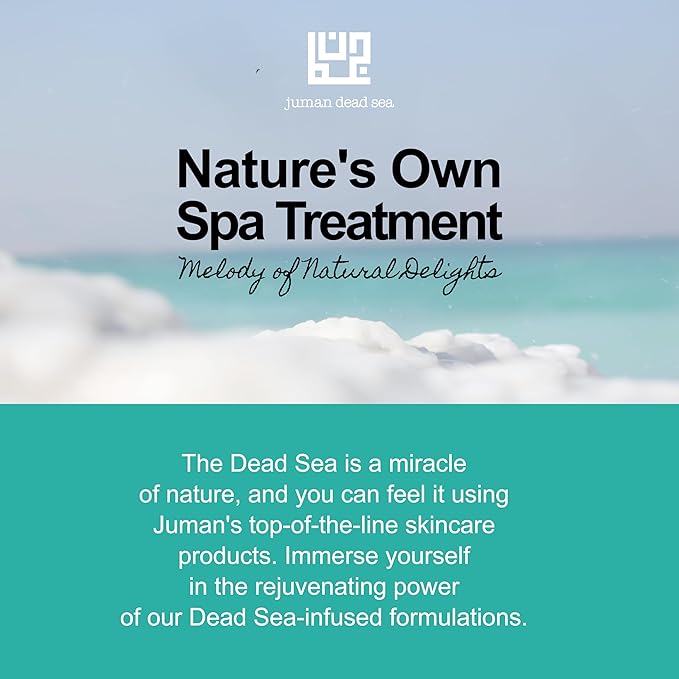 JUMAN Dead Sea Minerals Exfoliating Bar Soap | SLS & Paraben Free | Infused with Plant Extracts | Vitamin E | Removes Dirt and Oil | Daily Use Bar | 4oz (Pack of 1)