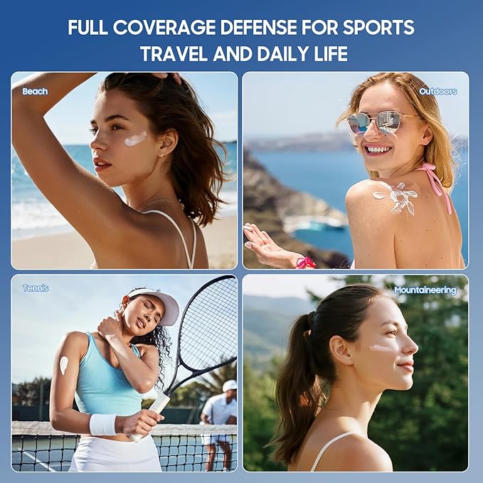 Sun Clear Face Sunscreen SPF 50 for Acne-Prone and Oily Skin, Lightweight and Water-Resistant, Oxybenzone-Free, with Antioxidants for Healthy-Looking Skin – 1.7 fl oz