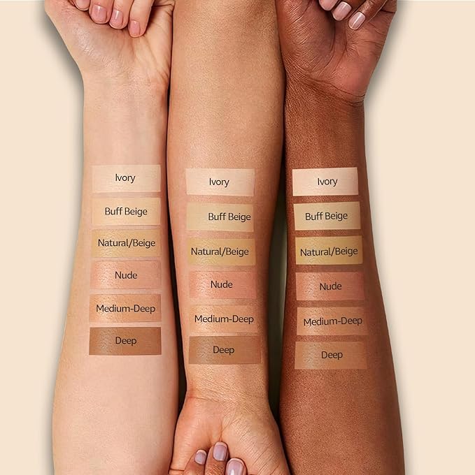 Mushroom Head Air Cushion CC Cream - Moisturizing & Oil Control BB Cream Foundation Create Long-Lasting, Waterproof Makeup Base Primer, Concealer Full Coverage for All Skin Types (Ivory)