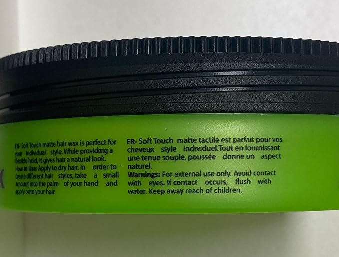 Soft Touch Hair Wax (Matte #5)