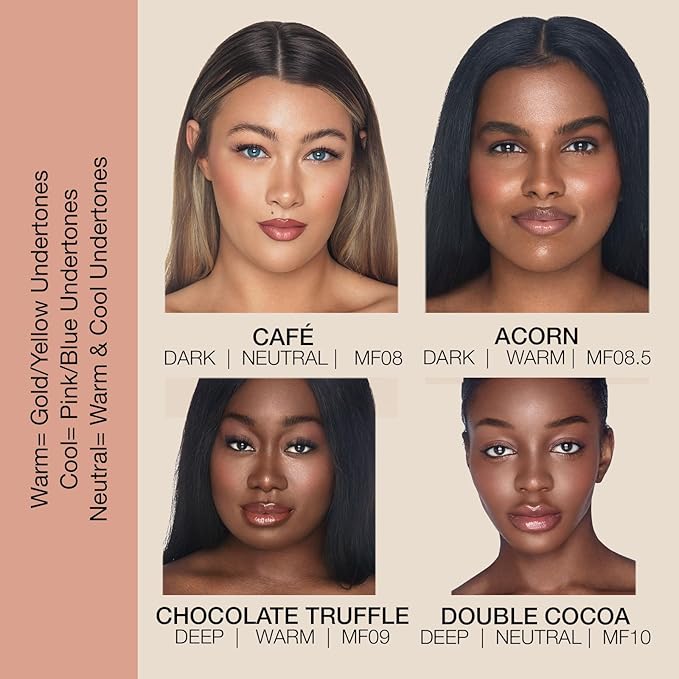 Bellapierre Mineral Foundation SPF 15 – Loose Powder Foundation, Full Coverage Mineral Makeup with Matte Finish – Vegan, Cruelty Free, Hypoallergenic, Oil & Talc Free – 0.32 oz - Chocolate Truffle