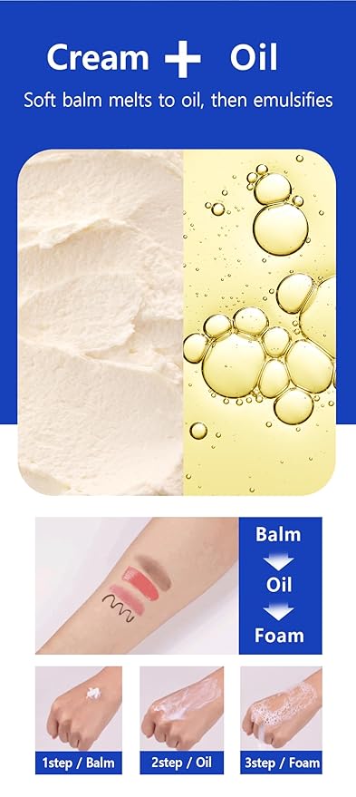 Lacto Deep Cleansing Balm – Probiotic-Infused Gentle Makeup Remover for Sensitive Skin – 1.76Fl oz.