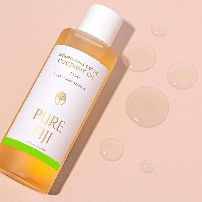 PURE FIJI Nourishing Exotic Coconut Body Oil, Noni (7.7 fl oz/230ml)