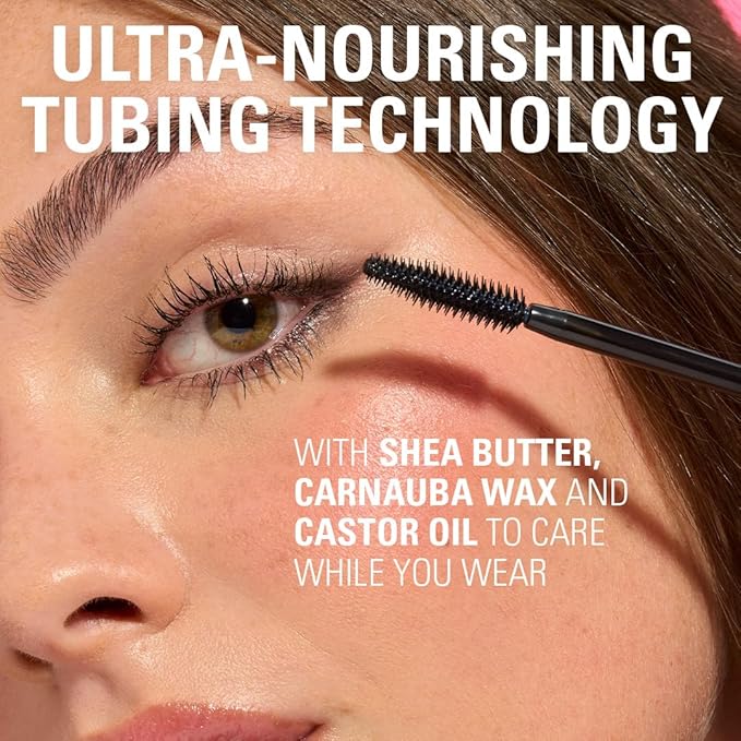 Revolution Beauty London, Wrap Lash Tubing Mascara, Smudge-Proof & Water-Resistant for Length & Volume, Vegan & Cruelty-Free, Brown, 0.28 fl oz
