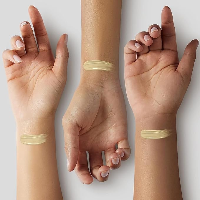 Medium/Light Spectrum-Color Changing Foundation 4 in 1 -with SPF 50+,Hydrating Longwearing & Waterproof,Makeup Care (Medium Spectrum - for people with fair skin, 1.2oz)