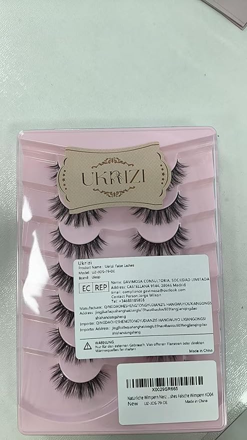 Cat Eye Lashes False Eyelashes Mink Lashes Wispy Eyelashes Natural Look Fake Eyelashes Mink Lashes Fluffy False Lashes UP8