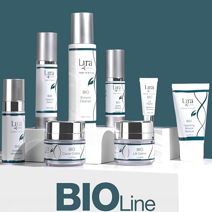 Lira Clinical BIO Hydra C Serum – Vitamin C Face Serum with Citric Acid and Plant Stem Cells – Hydrates Skin and Reduces Visible Signs of Aging – Daily Skincare Solution with Antioxidants - 50 ml