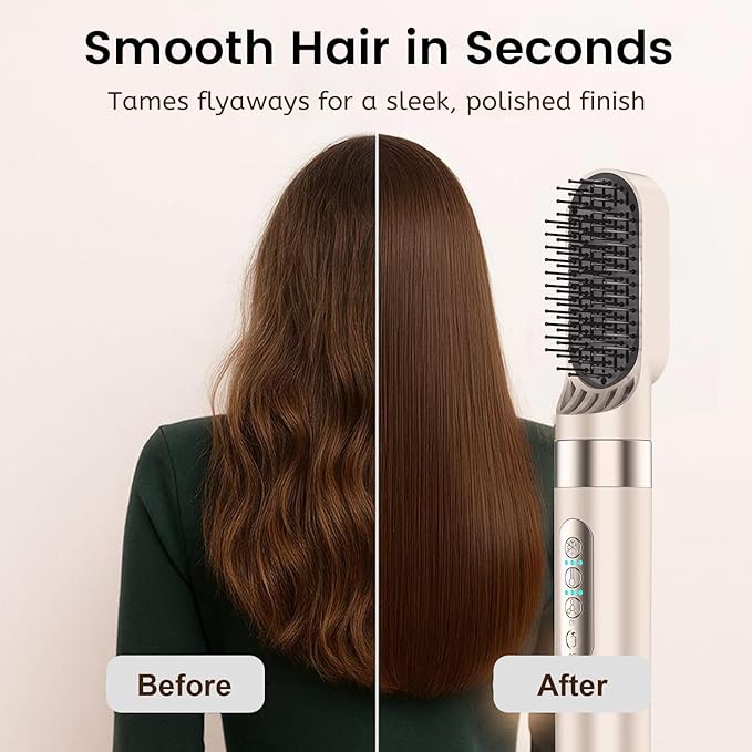 8 in 1 High-Speed Hair Styler & Hair Dryer Brush Set – 110,000 RPM Ionic Hot Air Styler with Auto Air-Wrap Curlers, Diffuser, Volumizer & Thermal Brush for Fast Drying & Frizz-Free Shine