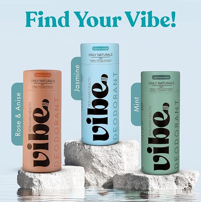Aluminum Free Deodorant for Women and Men 2 Pack - Natural & Long Lasting Odor Control with Organic Coconut Oil and Beeswax for Sensitive Skin, Plastic Free
