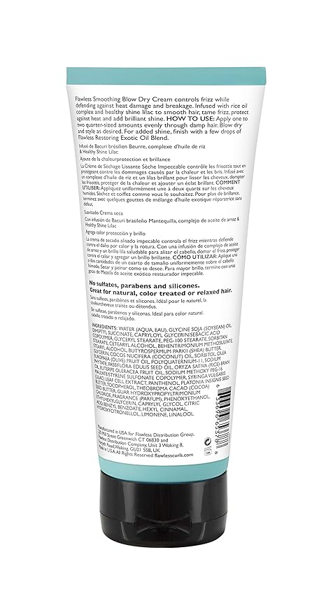 Flawless by Gabrielle Union - Smoothing Blow Dry Hair Cream, 6 OZ