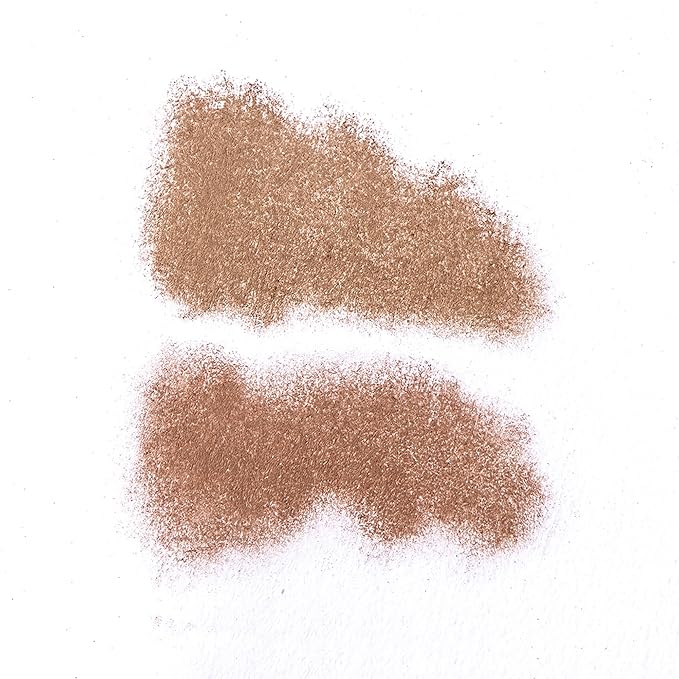 Arches and Halos Duo Luxury Brow Powder - Eyebrow Shaper and Color - Powder Compact with 2 Neutral Shades - Warm Brown - 0.1 oz