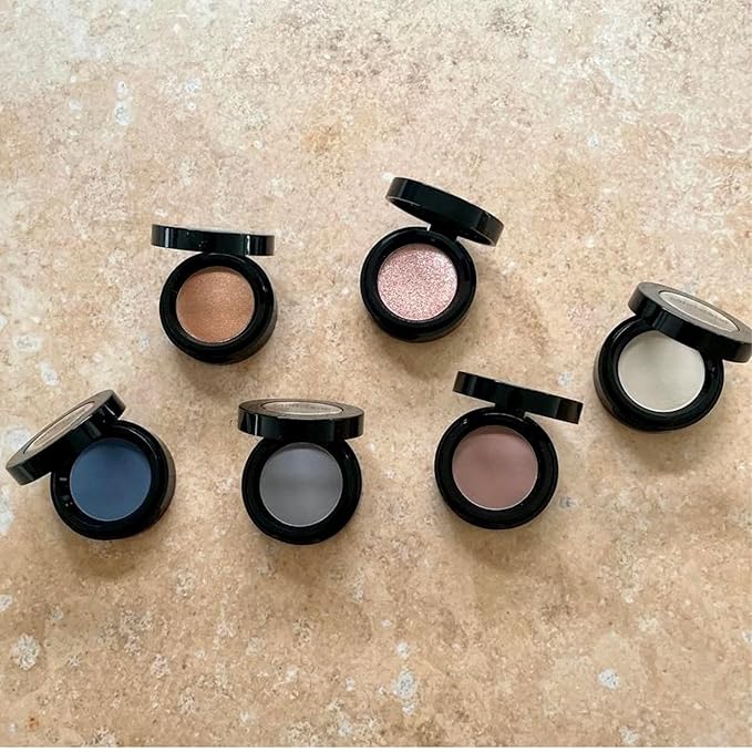 Eyeshadow for Sensitive Eyes, Eyeshadow with Long Durability, Allergy Certified, Fragrance-Free and Vegan Eye Make-Up, Hypoallergenic Make-Up (522 Grey Lady)