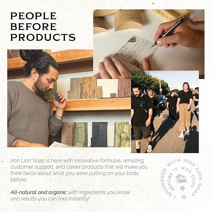 ILS Soap Co.– All-Natural Soap bar for Men & Women – Cold Process, Handmade in the USA