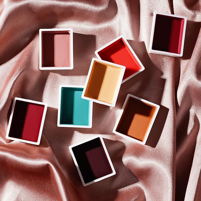 Narrative Cosmetics Alcohol Palette Refill Pans - Skin Tones - Blood Red