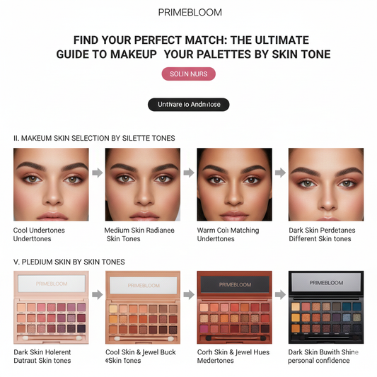 🌈 Find Your Perfect Match: How to Choose the Ideal Makeup Palette for Your Skin Tone
