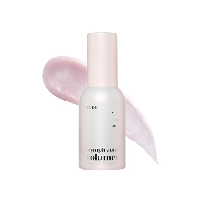 ETUDE Nymph Aura Volumer/Shiny Skin Makeup Base, Water Light Skin, Moisturizing, Highlights, Transparency, 0.8 oz (24 g), clear