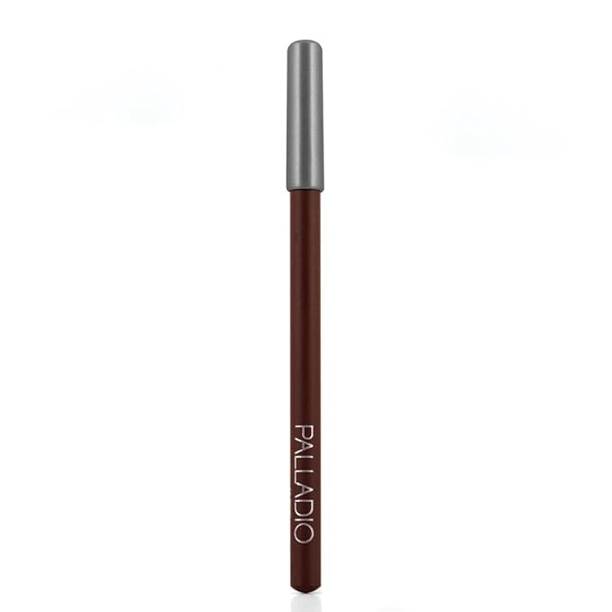 Palladio Lip Liner Pencil, Wooden, Firm yet Smooth, Contour and Line with Ease, Perfectly Outlined Lips, Comfortable, Hydrating, Moisturizing, Rich Pigmented Color, Long Lasting, Suede