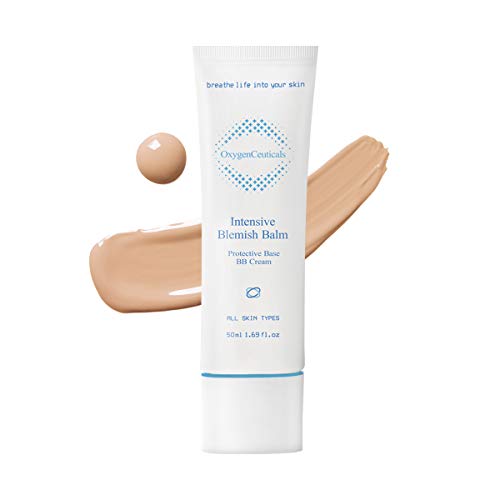 Intensive Blemish Balm – Multi-Action BB Cream of Korean cosmetics with Adenosine Natural Semi-Sheer Coverage for Redness & Blemished Skin. 1.69 fl.oz (50ml)