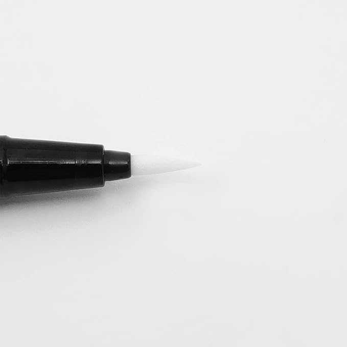 Lash'd Up Glue Liner Pen (Extra Strong, Clear & Black) Magic Self-Adhesive Eyeliner Full-size 0.032 Oz. (2 PCS, Clear & Black, Extra Strong)