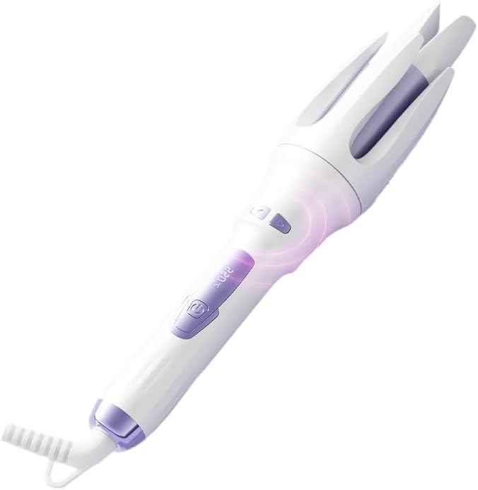 Fully Automatic Curling Iron, 4-Speed Intelligent Temperature Control, Electric Rotating Large Wave Long-Lasting Shaping 32mm Large Roller Rotating Curling Iron