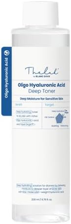 Oligo Hyaluronic Acid Hydrating Toner, 200ml (6.76 fl. oz.) – Deep Moisture, Skin-Smoothing & Oil-Water Balance for Dry and Sensitive Skin