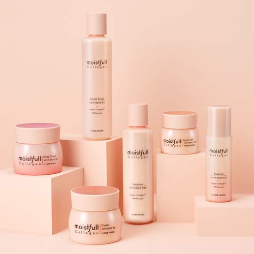 ETUDE Moistfull Collagen Essence, Serum for Face, Moisturizer, Super Collagen Water, Sensitive Skin, Moisturizing Essence, Long-Lasting Formula, Korean Skin Care, Beauty (2.70 Fl Oz)