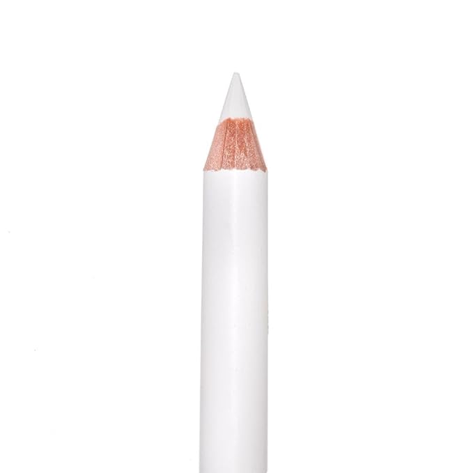Palladio Wooden Eyeliner Pencil, Thin Pencil Shape, Easy Application, Firm yet Smooth Formula, Perfectly Outlined Eyes, Contour and Line, Long Lasting, Rich Pigment, White