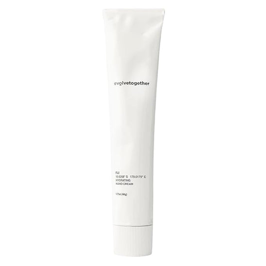 evolvetogether Hydrating Hand Cream for Women & Men | Nourishes, Protects & Moisturizes Dry Hands | No Sticky or Greasy Residue | Cruelty-Free, Paraben-Free | Made in USA (Fiji, 1.7 Oz)