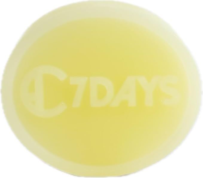CDH7DAYS EWG VERIFIED VEGAN BAR SOAP/HANDMADE (MADE IN KOREA) Natural Body Soap Bar, Plant-Based, Handmade SOFT MILKY SOAP (Recommendation for MOTHER) (2, YELLOW)