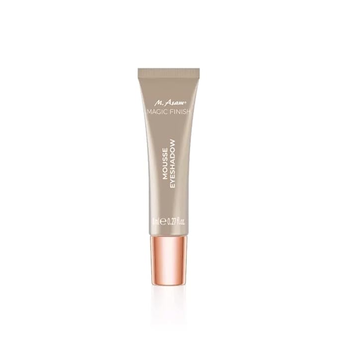 M. Asam MAGIC FINISH Mousse Eyeshadow Angel-Eyes - Eye shadow with champagne finish, intense color with 10 hours hold & no smudging, make-up with hyaluronic acid, caffeine & glycerin, 0.27 Fl Oz