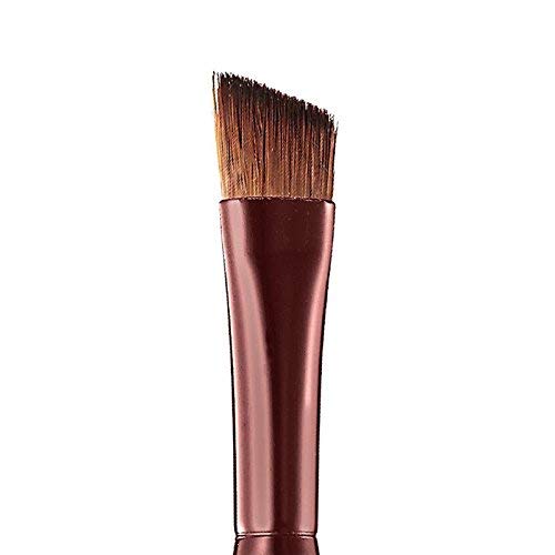 KOOBA Makeup Angle Eyeliner Kabuki Brush 2 Pcs - Portable Eye Powder Foundation Brush, Beauty Cosmetic Tool for Professional and Travel, Pack of 2