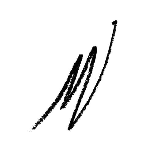 Men's 2-in-1 Eyebrow Brush & Pencil - Shape, Define & Fill In - Ultra-Thin, Long-Lasting Black - Vegan