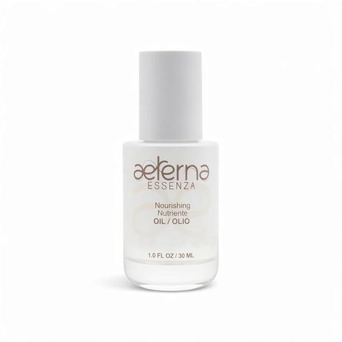 Aeterna ESSENZA - Nourishing Hair Oil with Linseed & UV Protection - Lightweight, Non-Greasy Formula - Sulfates, Parabens & Silicones Free | For All Hair Types - 30 ml